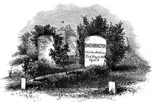 A grave image